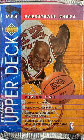 1993-94 Upper Deck Series 1 Basketball Retail Pack