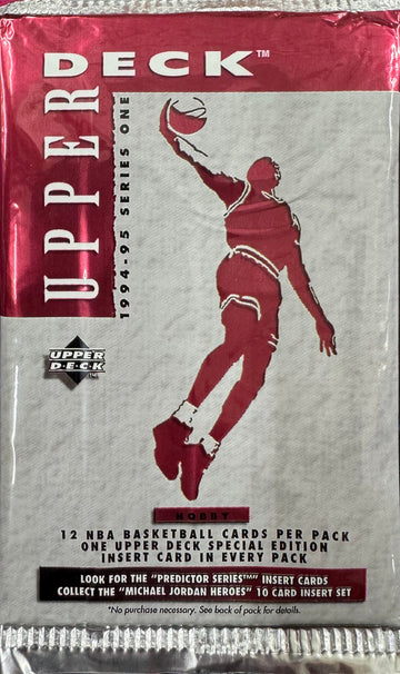 1994-95 Upper Deck Series 1 Basketball Hobby Pack