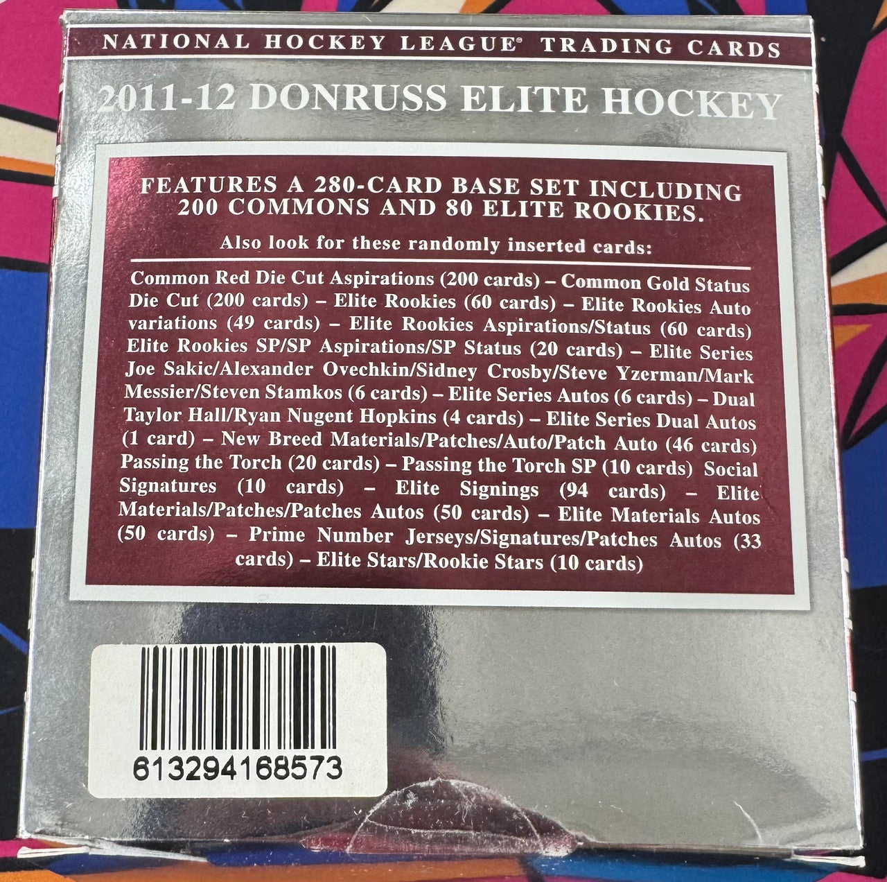 2011/12 Donruss Elite Hockey Open Hobby Box 20 Sealed Packs