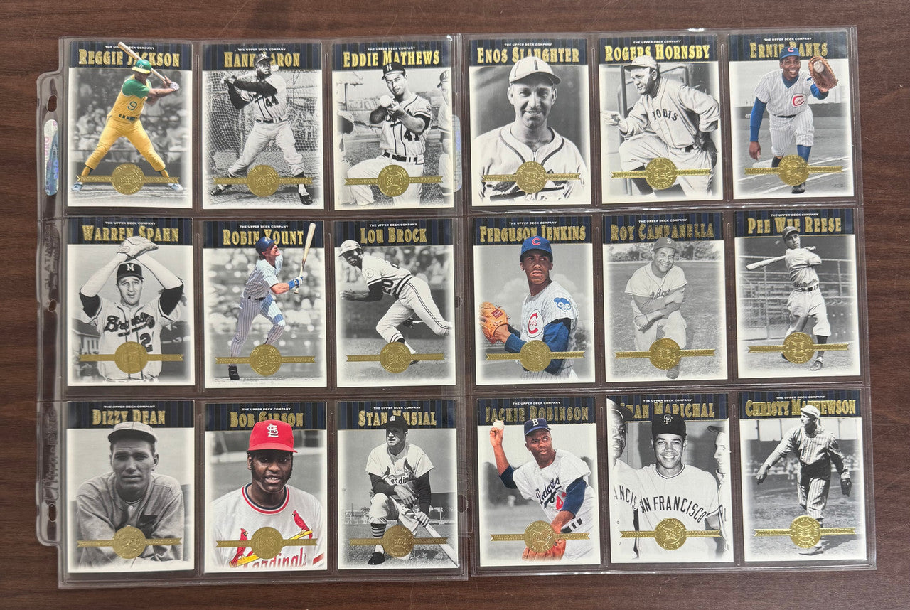 2001 Upper Deck Cooperstown Collection Complete Set (90) NM/MT