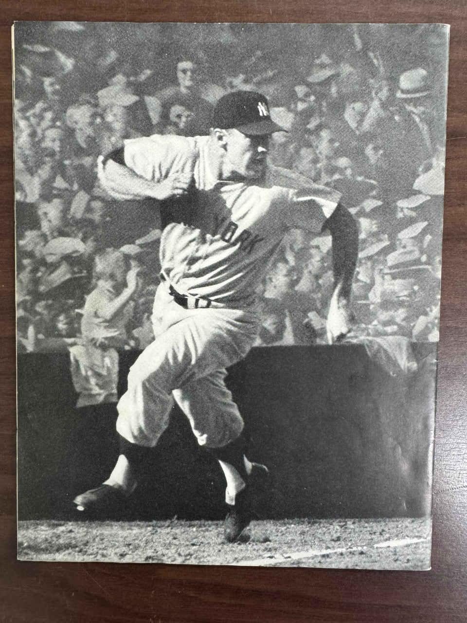 1957 Si-New Publishing Mickey Mantle Baseball's King Magazine EX/MT