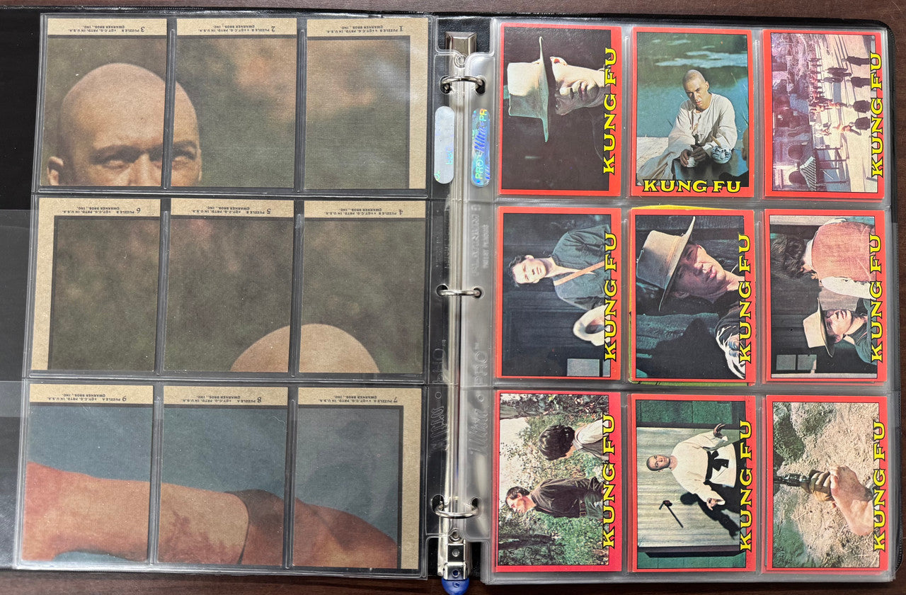 1973 Topps Kung-Fu Complete Card Set (60/60) W/ Wrapper