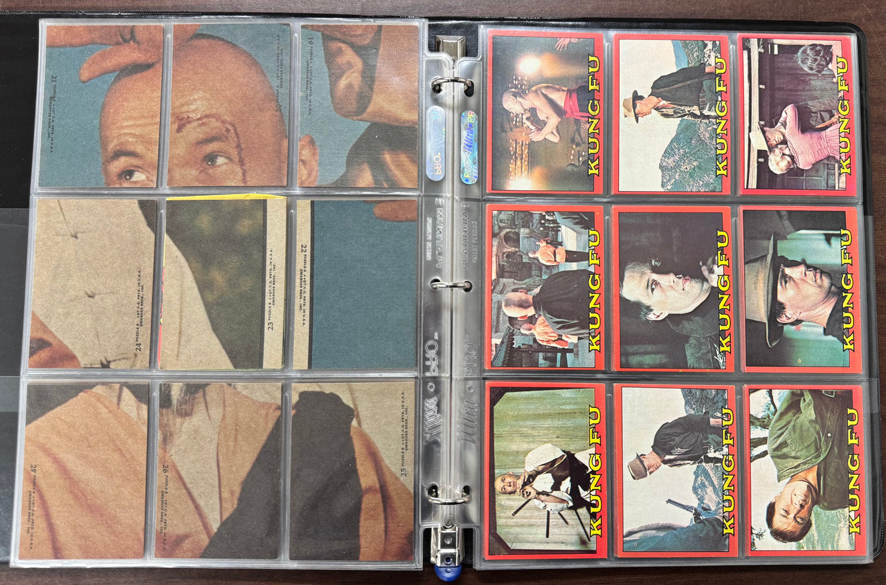 1973 Topps Kung-Fu Complete Card Set (60/60) W/ Wrapper