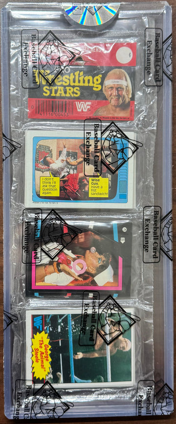 1985 Topps WWF Pro Wrestling Stars Rack Pack BBCE Wrapped and Sealed