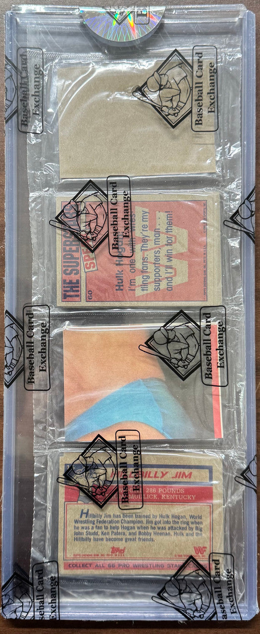 1985 Topps WWF Pro Wrestling Stars Rack Pack BBCE Wrapped and Sealed