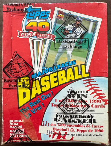 1991 O-Pee-Chee Baseball Wax Box BBCE Wrapped and Sealed
