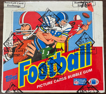 1988 Topps Football Cello Box BBCE Wrapped and Sealed Clean Non-X-Out