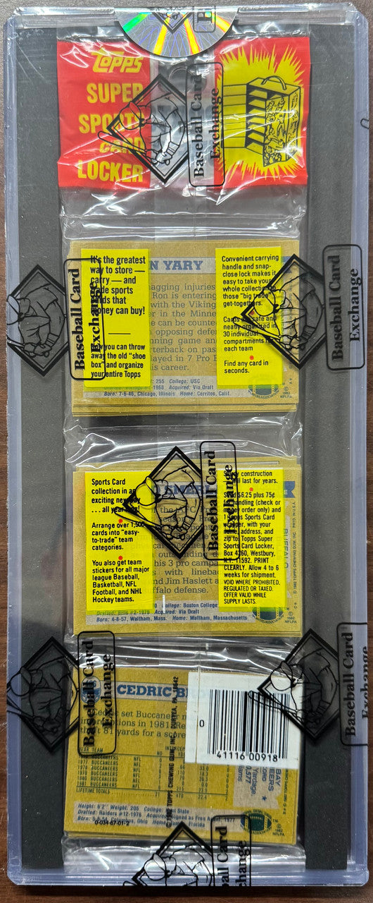 1982 Topps Football Rack Pack BBCE Wrapped and Sealed