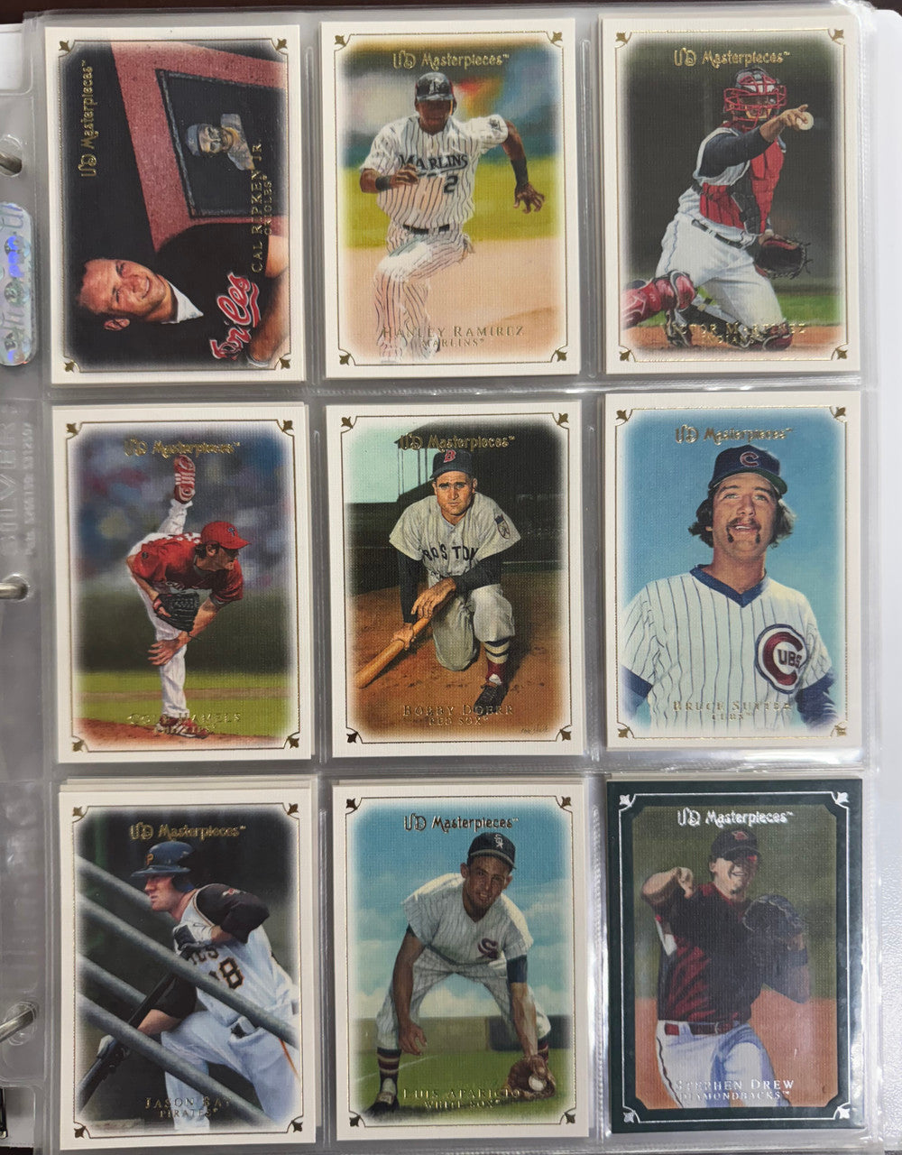 2008 Upper Deck Masterpieces Baseball Near Complete Set (119/120) + Parallels NM
