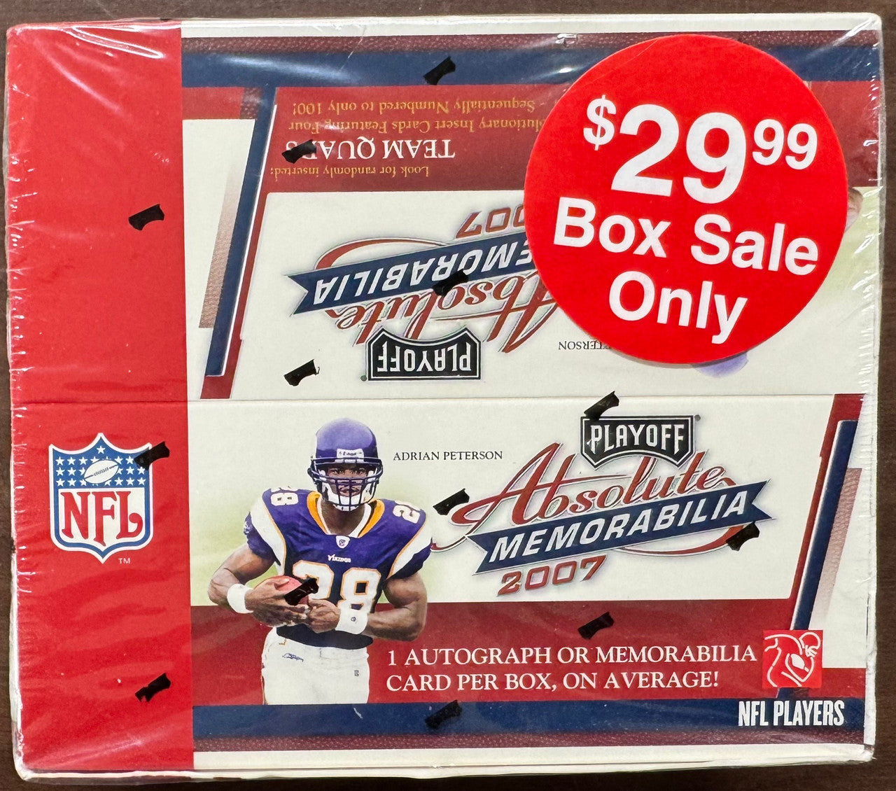 2007 Playoff Absolute Memorabilia Football Retail Box Factory Sealed