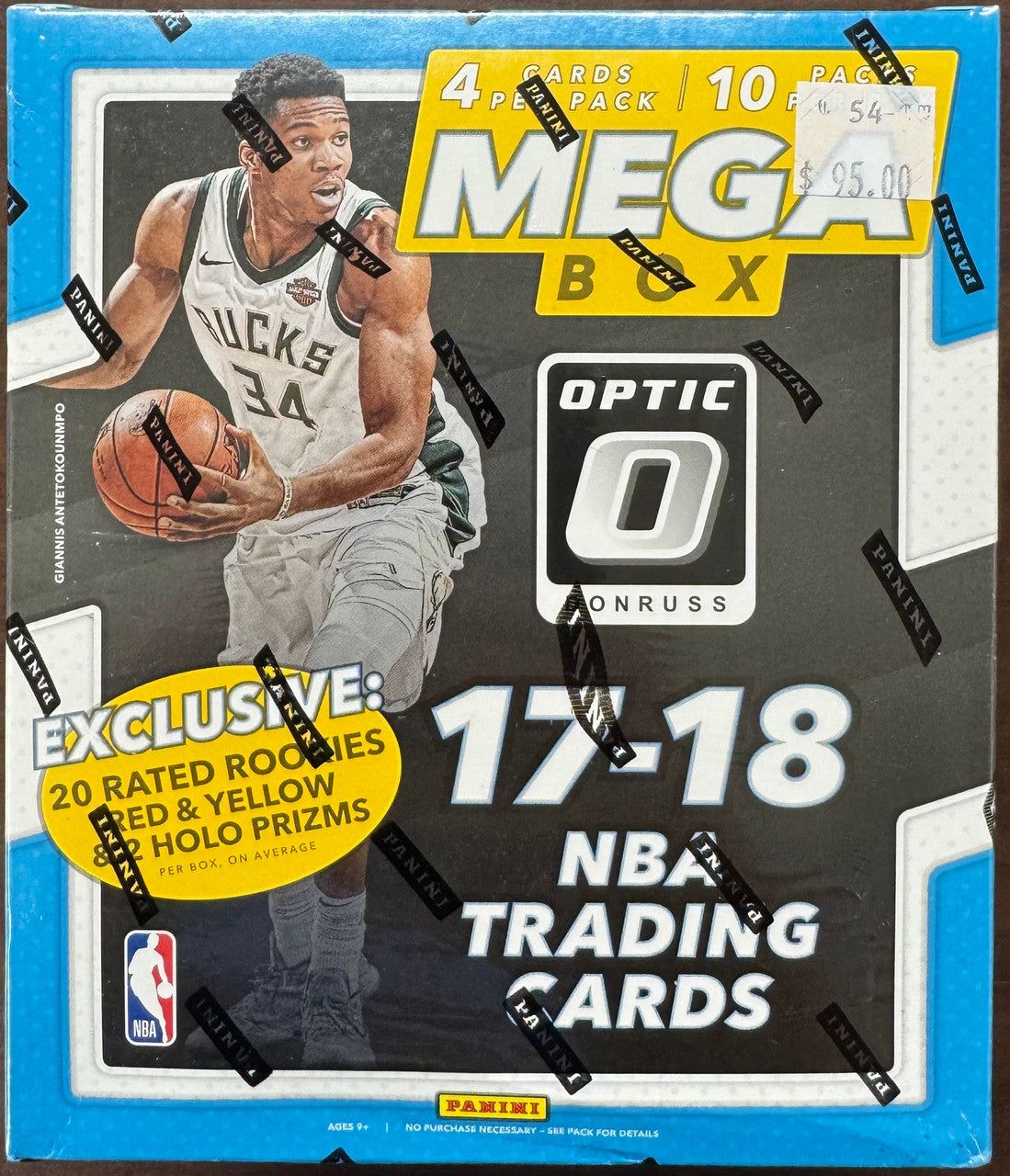 2017/18 Donruss Optic Basketball Mega Box Factory Sealed
