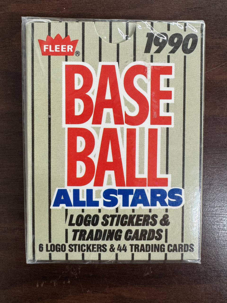 1990 Fleer Baseball All Stars Stickers & Card Set Factory Sealed