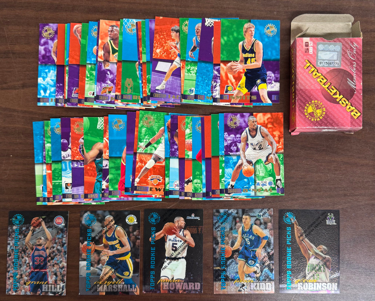 1994-95 Topps Stadium Club Members Only Complete Set (50) NM