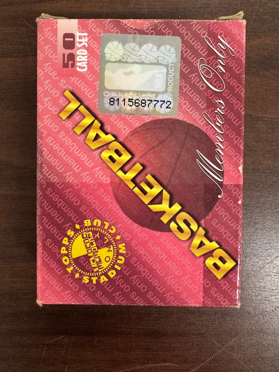 1994-95 Topps Stadium Club Members Only Complete Set (50) NM
