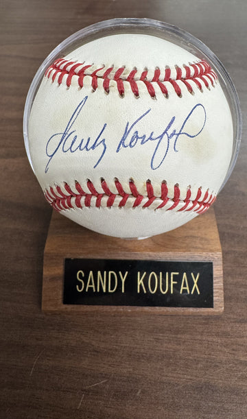 Sandy Koufax Signed Autographed Rawlings ONL Baseball JSA LOA "B"