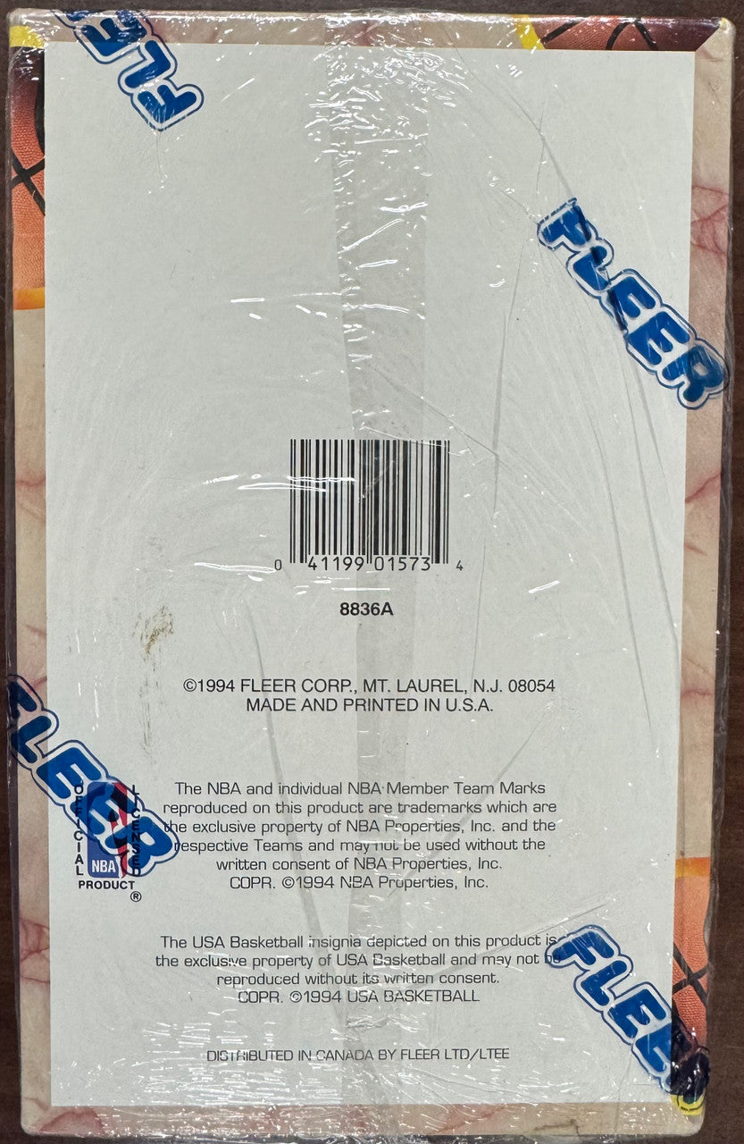 1993/94 Fleer Ultra Basketball Series II Hobby Box Factory Sealed