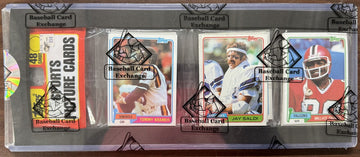 1981 Topps Football Rack Pack BBCE Wrapped and Sealed