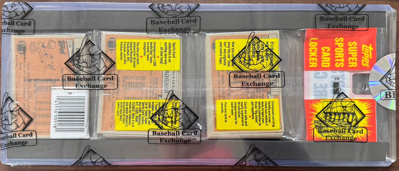 1981 Topps Football Rack Pack BBCE Wrapped and Sealed