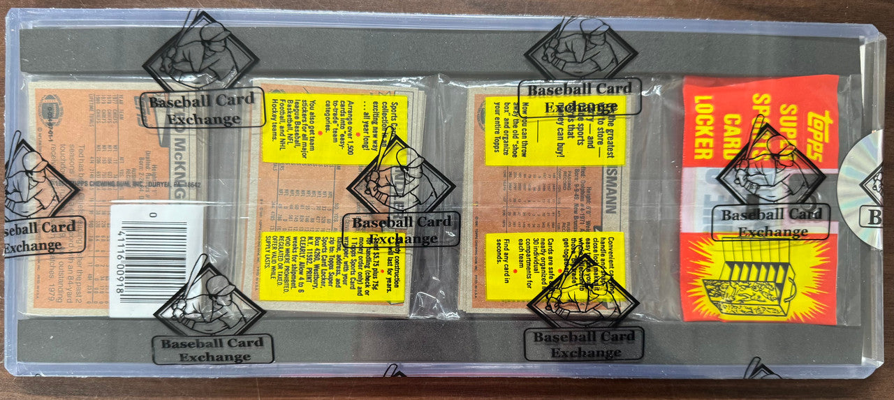 1981 Topps Football Rack Pack BBCE Wrapped and Sealed (A)