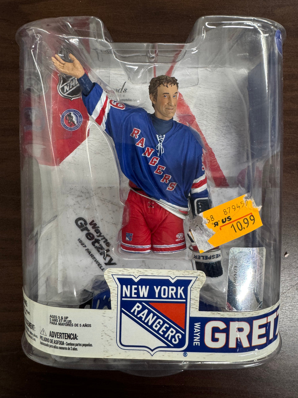 2007 McFarlane NHL Legends Series 6 Wayne Gretzky Figure New In Package