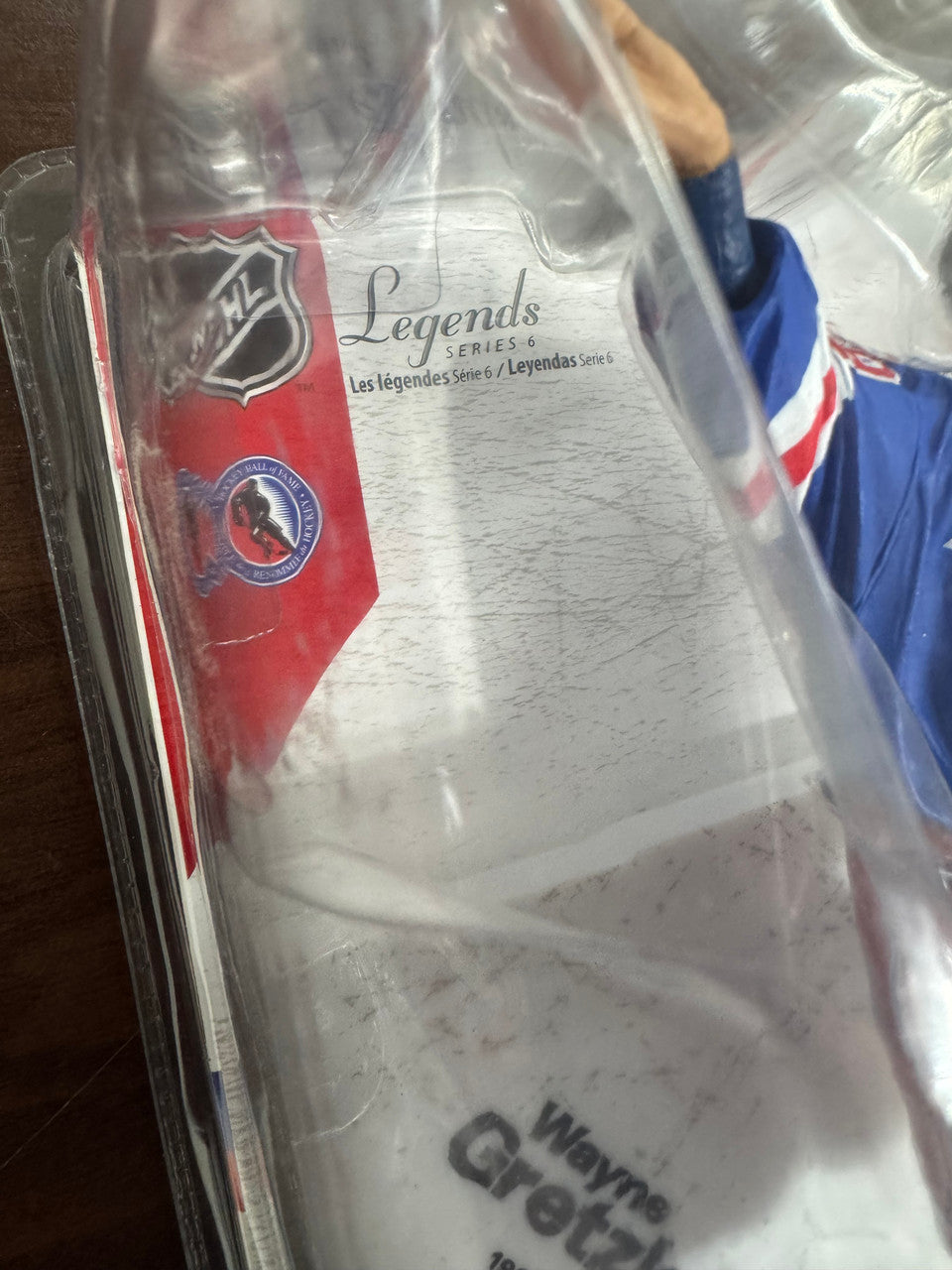 2007 McFarlane NHL Legends Series 6 Wayne Gretzky Figure New In Package