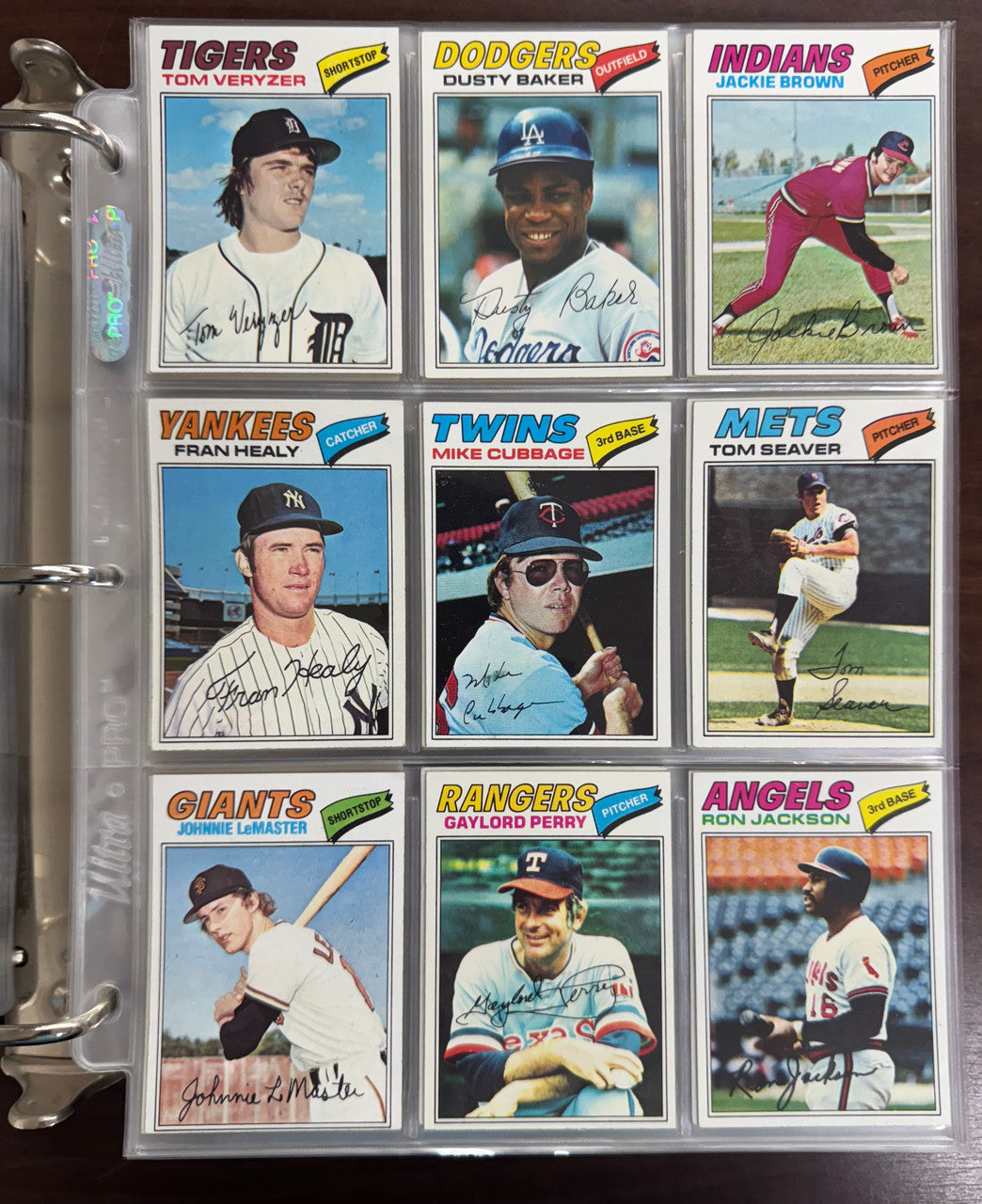 1977 Topps Baseball Complete Set (660) EX-MT Dawson Fidrych Murphy RC