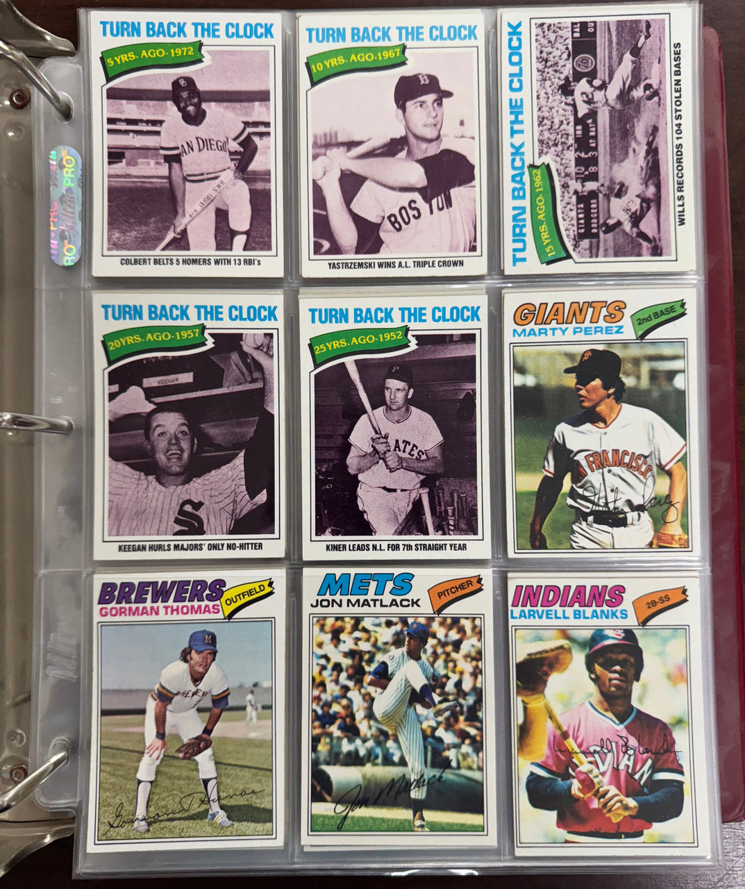 1977 Topps Baseball Complete Set (660) EX-MT Dawson Fidrych Murphy RC