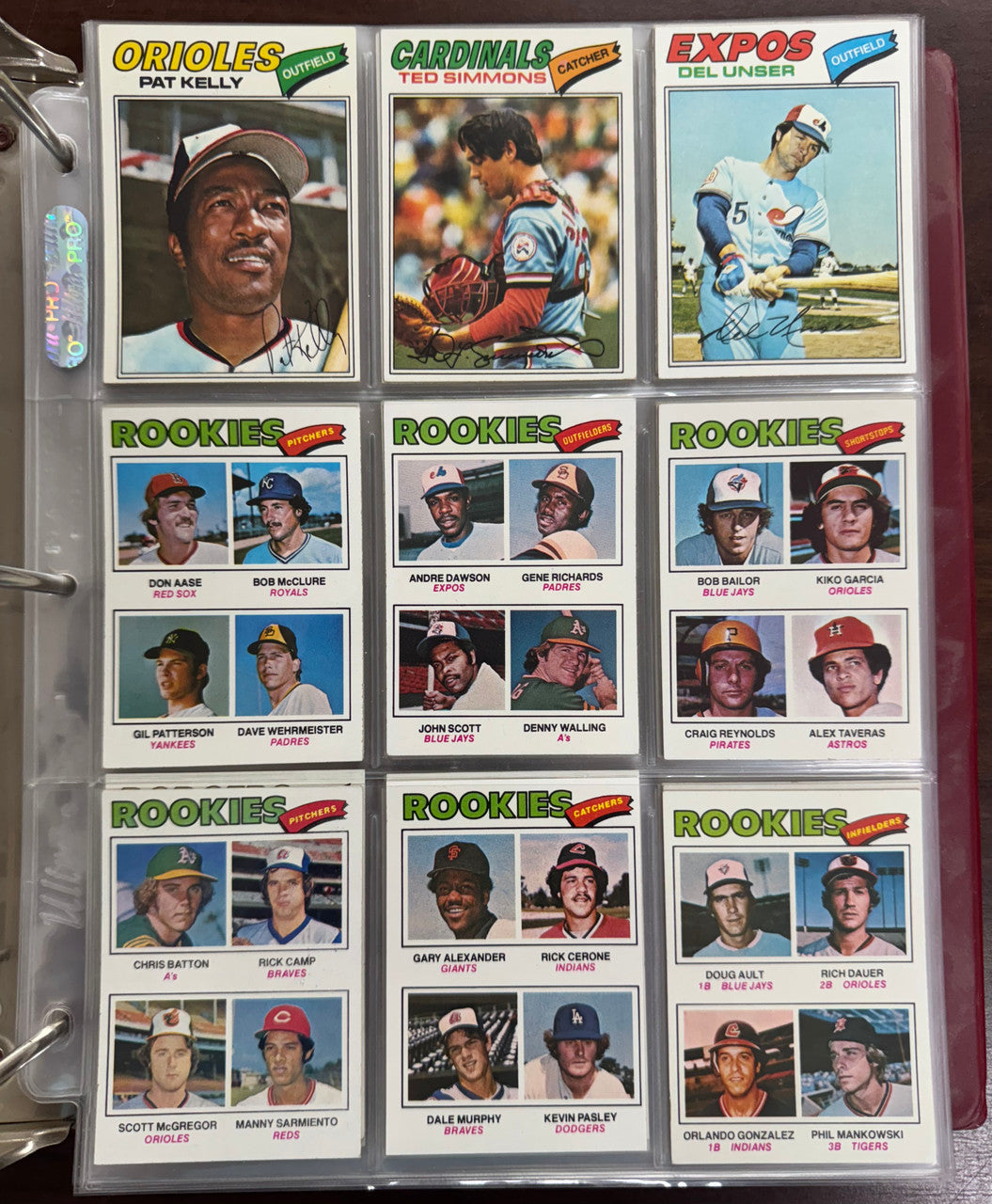 1977 Topps Baseball Complete Set (660) EX-MT Dawson Fidrych Murphy RC
