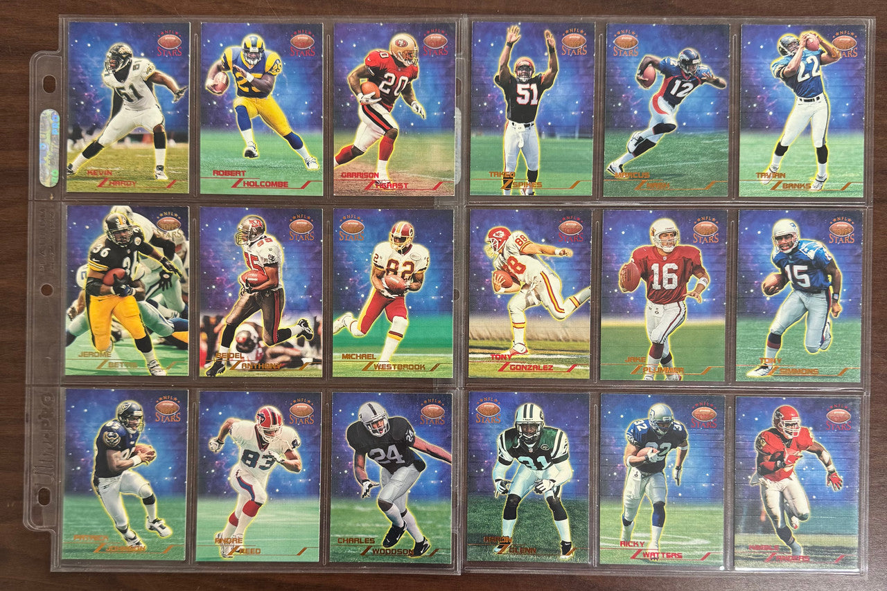 1998 Topps NFL Stars Complete Set (150) NM Manning Moss Woodson RC