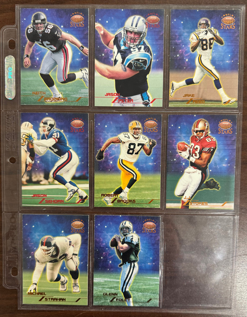 1998 Topps NFL Stars Complete Set (150) NM Manning Moss Woodson RC