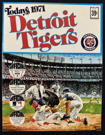 1971 Today's Detroit Tigers Album Complete With All Stamps Kaline Cash Horton ++