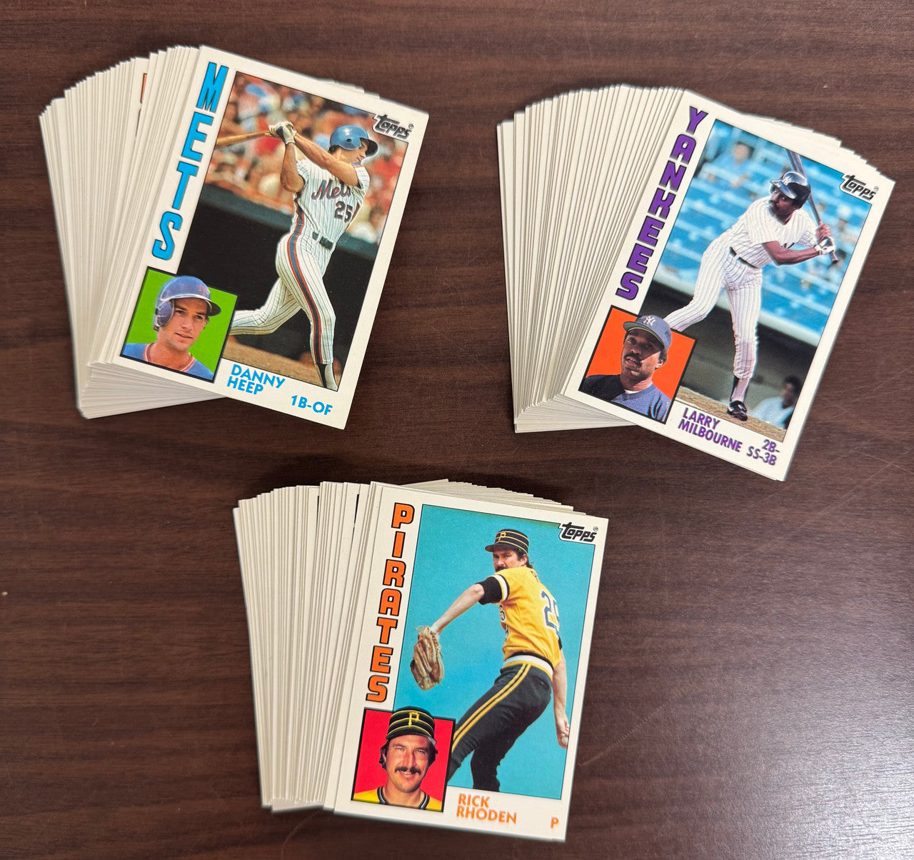 1984 Topps Tiffany Baseball Lot Of 112 EX-NM