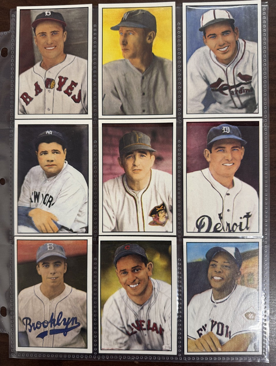 1982 Big League Diamond Classics Limited Edition Complete Set /10000 (55) NM