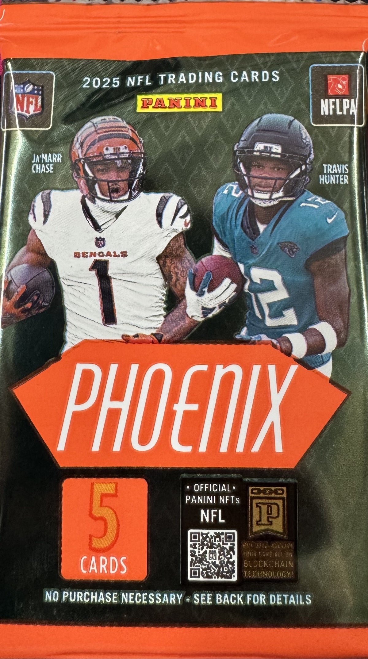 2025 Panini Phoenix Football Hobby Pack