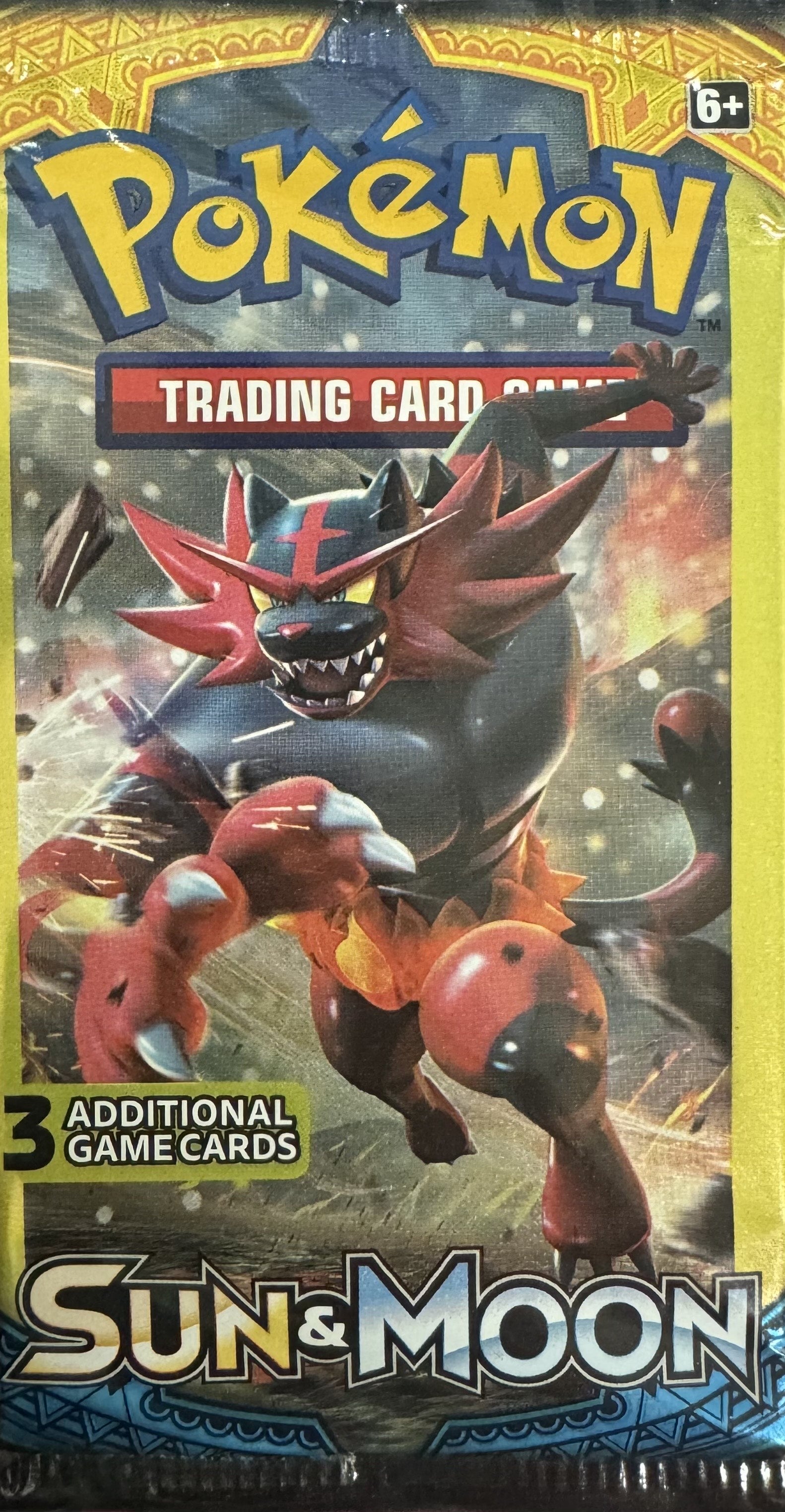 2017 Pokemon Sun & Moon 3-Card Pack