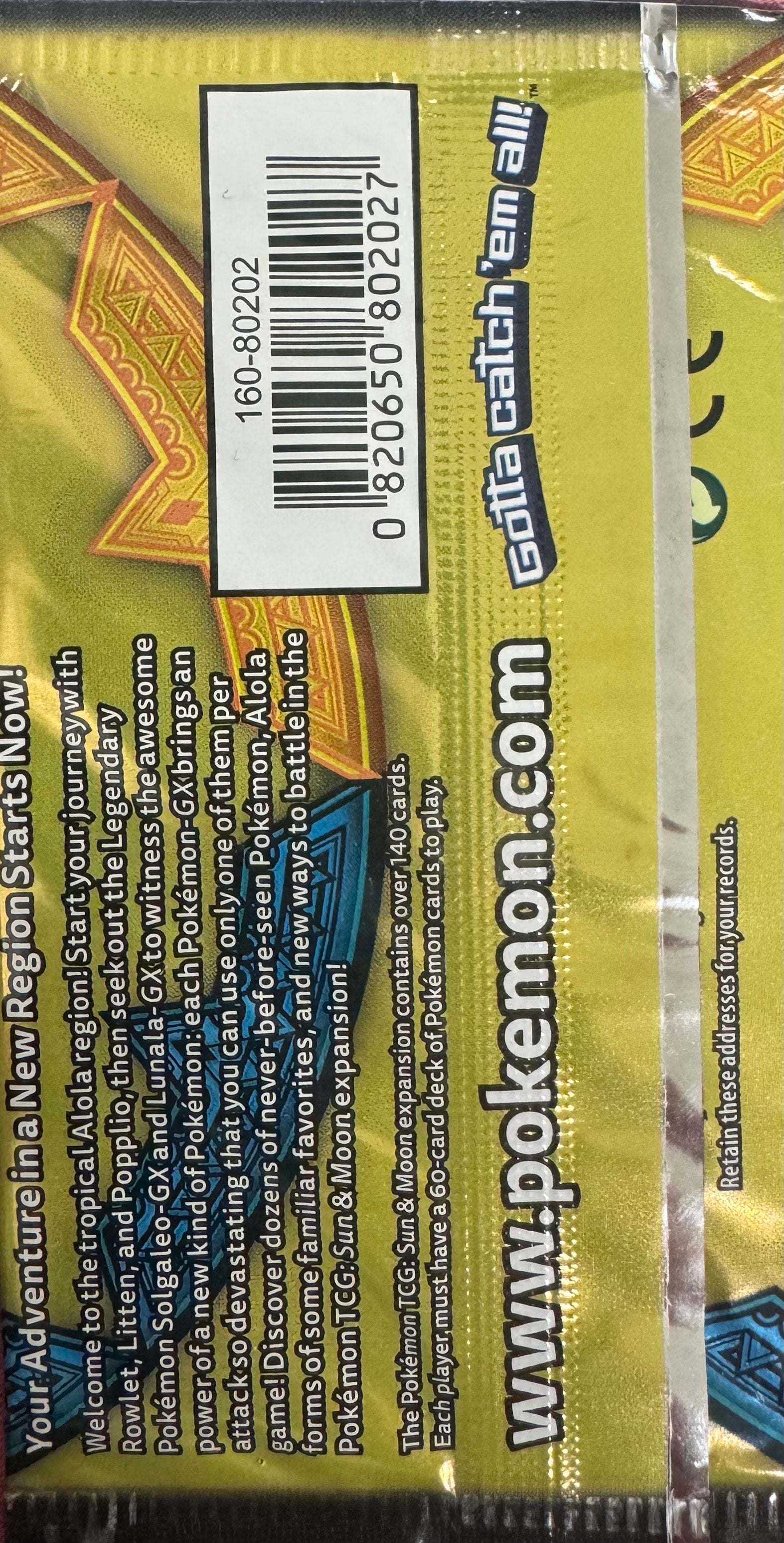 2017 Pokemon Sun & Moon 3-Card Pack