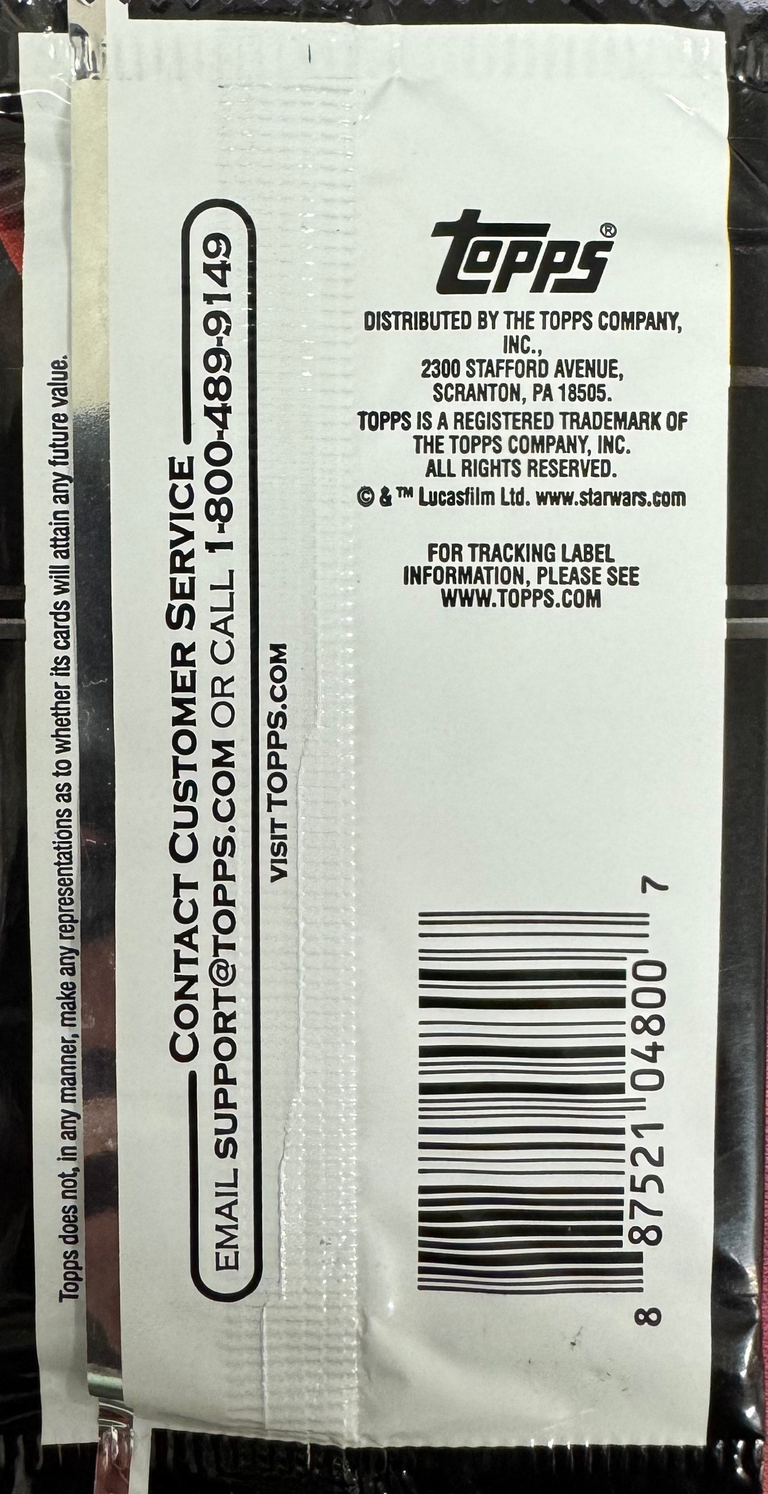 2016 Topps Star Wars The Force Awakens Series 2 Retail Pack