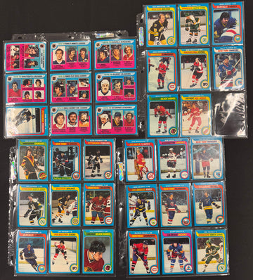 1979/80 Topps Hockey Near Complete Set (263/264) NM/MT Missing Gretzky