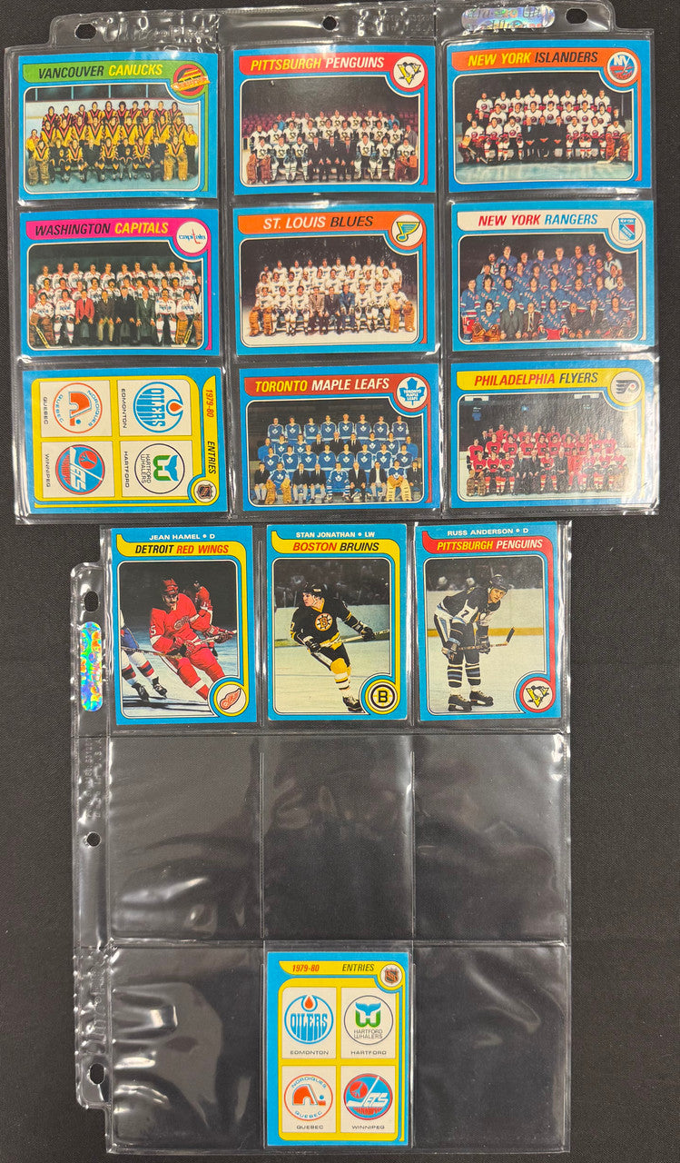 1979/80 Topps Hockey Near Complete Set (263/264) NM/MT Missing Gretzky