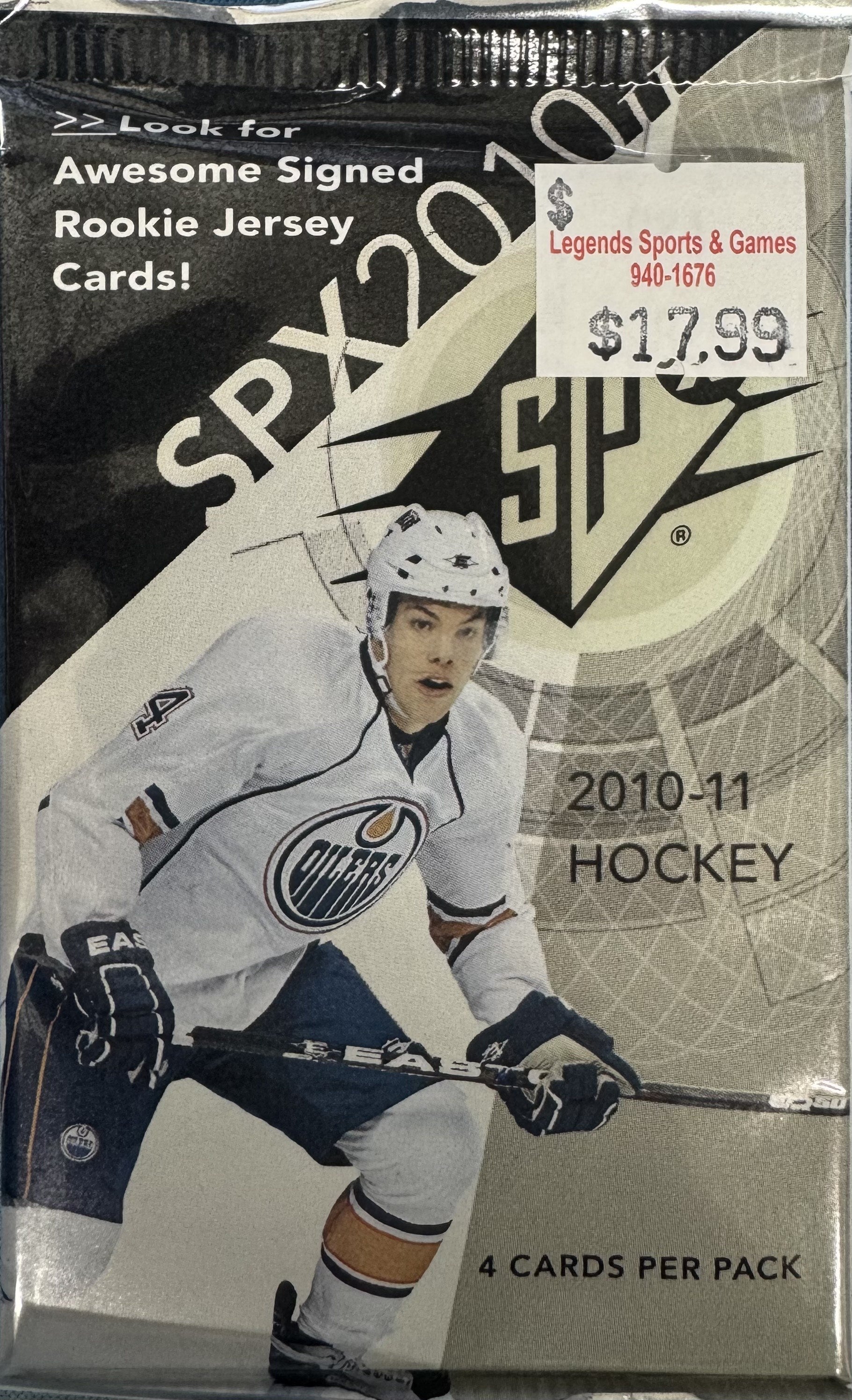2010/11 Upper Deck SPx Hockey Hobby Pack