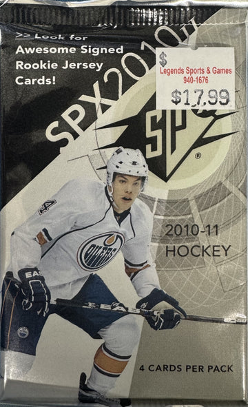 2010/11 Upper Deck SPx Hockey Hobby Pack