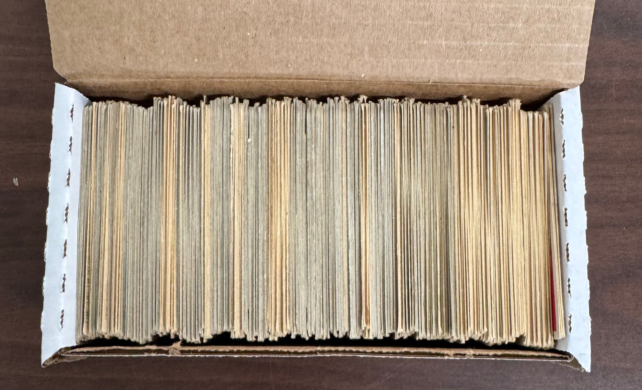 1959 Topps Baseball Lot Of 372 Low Grade w/ Punch Holes Writing Duplicates