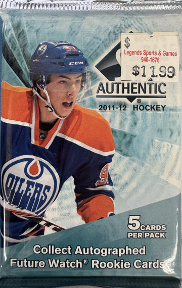 2011/12 Upper Deck SP Authentic Hockey Hobby Pack