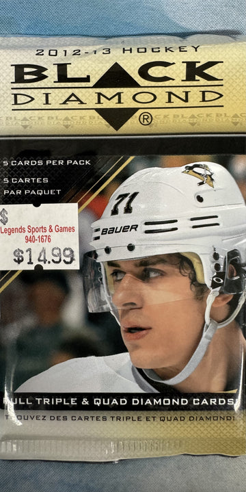 2012/13 Upper Deck Black Diamond Hockey Retail Pack
