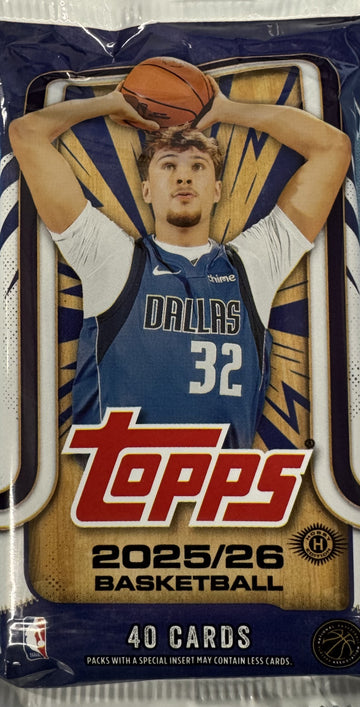 2025/26 Topps Basketball Hobby Jumbo Pack