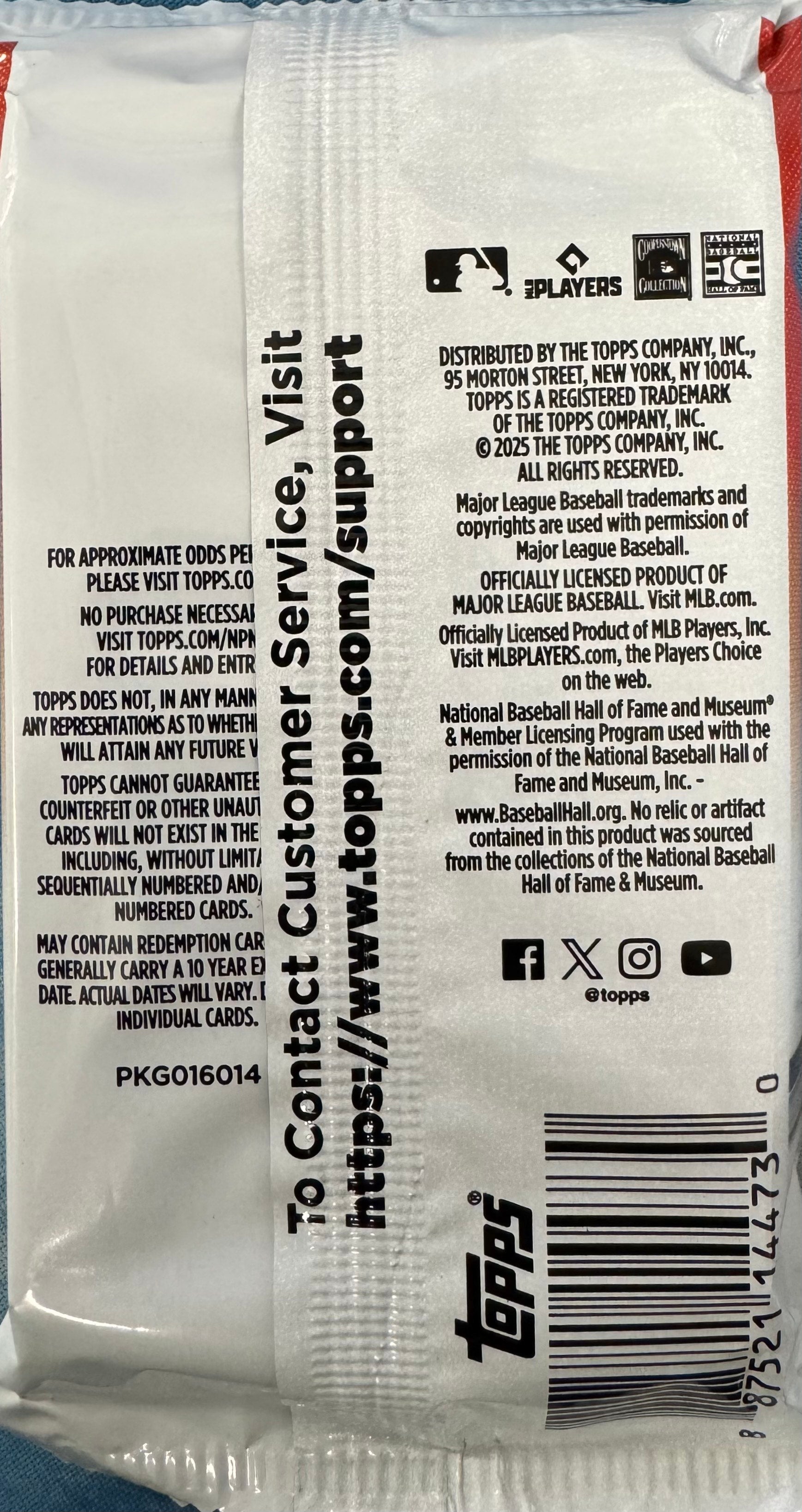 2025 Topps Update Series Jumbo Hobby Pack