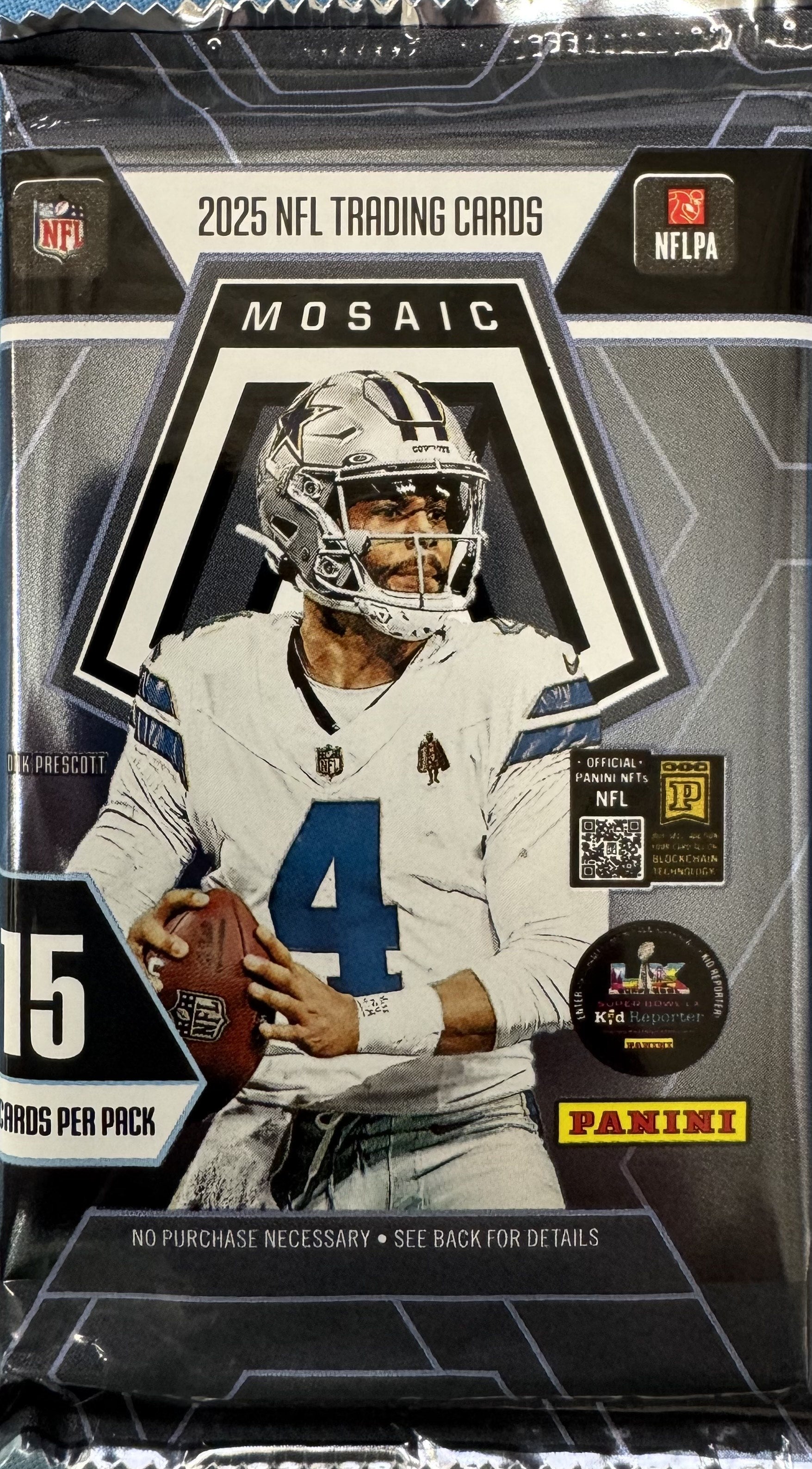 2025 Panini Mosaic Football Hobby Pack