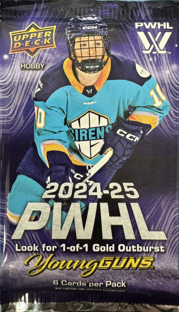2025 Upper Deck PWHL Hockey Hobby Pack