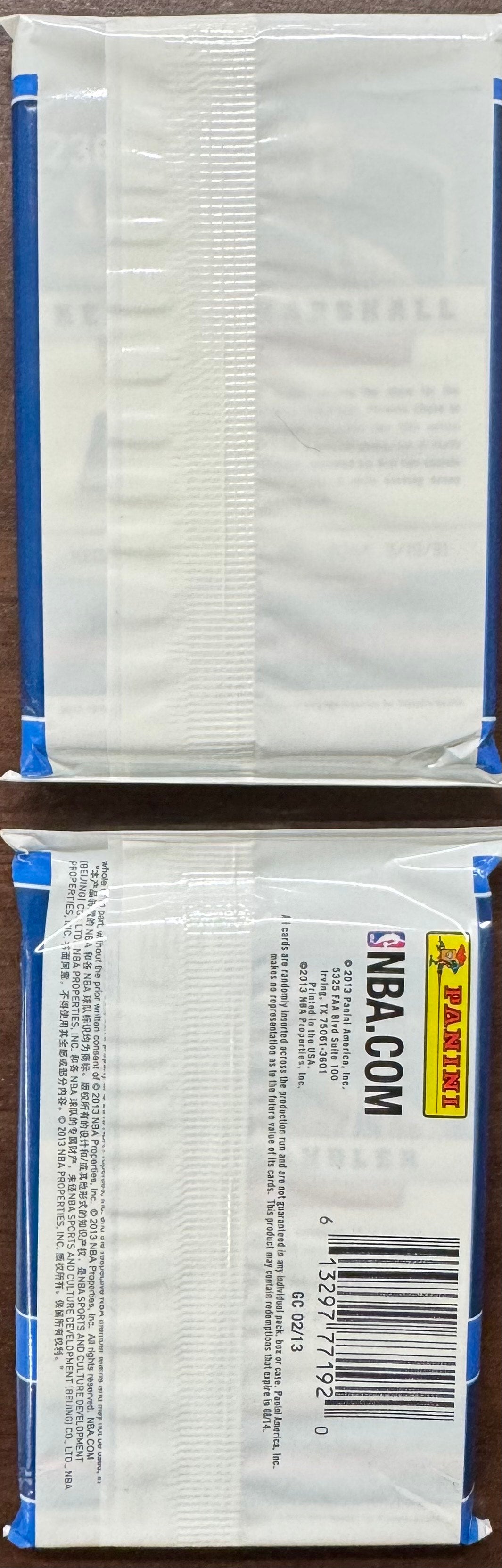 2012/13 Panini Basketball Value Pack READ