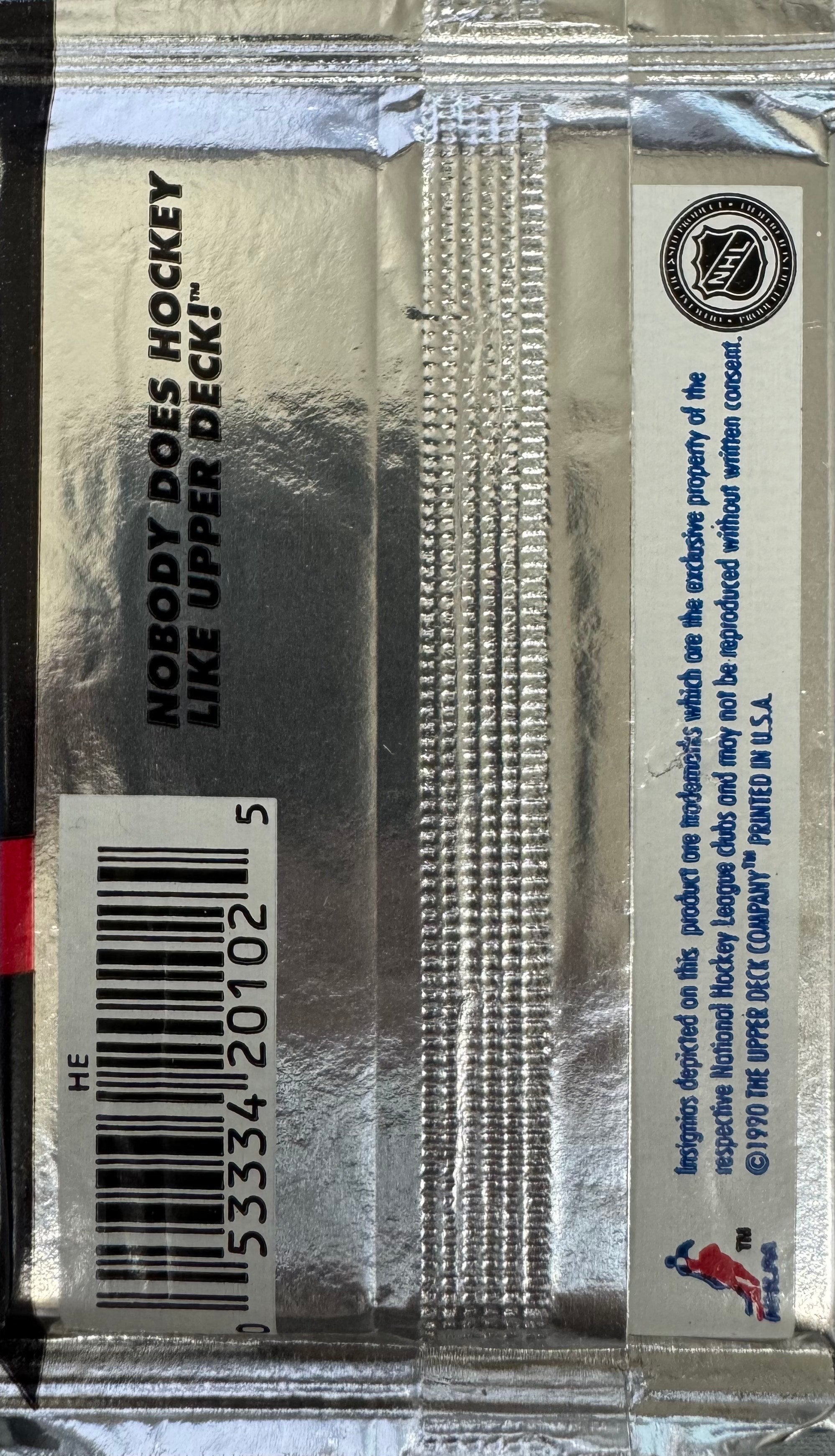 1990/91 Upper Deck Hockey High Series Wax Pack